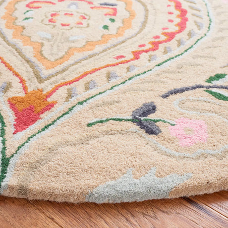 Safavieh Bella 5'-0" x 5'-0" Rug in Beige / Blue