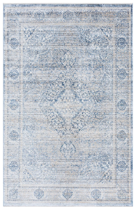 Safavieh Dream 5'-0" x 8'-0" Rug in Grey / Turquoise