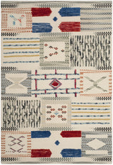 Safavieh Kilim 5'-0" x 8'-0" Rug in Ivory / Multi