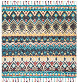 Safavieh Aspen 7'-0" x 7'-0" Rug in Blue / Red