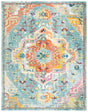 Safavieh Crystal 10'-0" x 14'-0" Rug in Teal / Orange