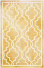 Safavieh Dip Dye 2'-0" x 3'-0" Rug in Gold / Ivory