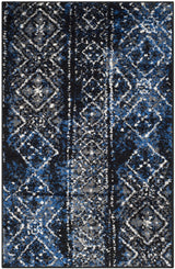 Safavieh Adirondack 2'-6" x 4'-0" Rug in Blue / Black