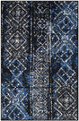 Safavieh Adirondack 2'-6" x 4'-0" Rug in Blue / Black