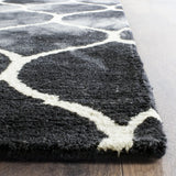 Safavieh Dip Dye 8'-0" x 10'-0" Rug in Graphite / Ivory