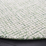 Safavieh Abstract 6'-0" x 6'-0" Rug in Ivory / Green
