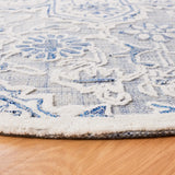 Safavieh Trace 6'-0" x 6'-0" Rug in Blue / Ivory