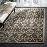 Safavieh Soho 3'-6" x 5'-6" Rug in Brown / Gold