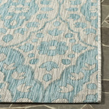 Safavieh Martha Stewart 5'-3" x 7'-7" Rug in Grey / Aqua