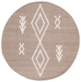 Safavieh Natural Fiber 6'-0" x 6'-0" Rug in Natural / Ivory