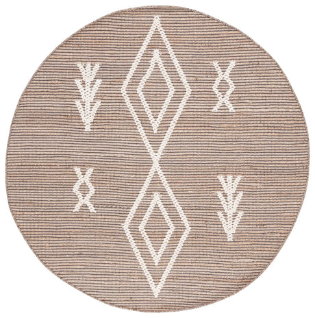 Safavieh Natural Fiber 6'-0" x 6'-0" Rug in Natural / Ivory