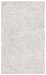 Safavieh Ebony 3'-0" x 5'-0" Rug in Grey / Ivory