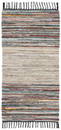 Safavieh Vintage Leather 2'-0" x 3'-0" Rug in Beige / Multi