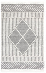 Safavieh Marbella 4'-0" x 6'-0" Rug in Ivory / Black