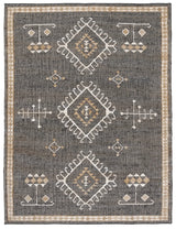 Safavieh Kilim 10'-0" x 14'-0" Rug in Black / Ivory