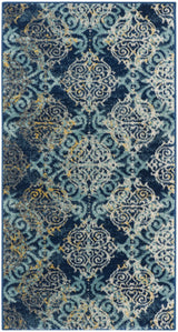 Safavieh Evoke 2'-2" x 4'-0" Rug in Royal / Light Blue