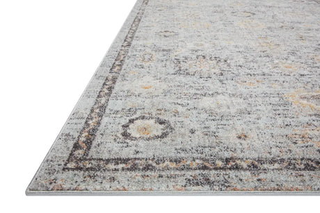 Loloi Monroe Mon-04 Sky/Gold Rug - rug corner