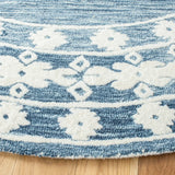 Safavieh Aspen 7'-0" x 7'-0" Rug in Navy / Ivory