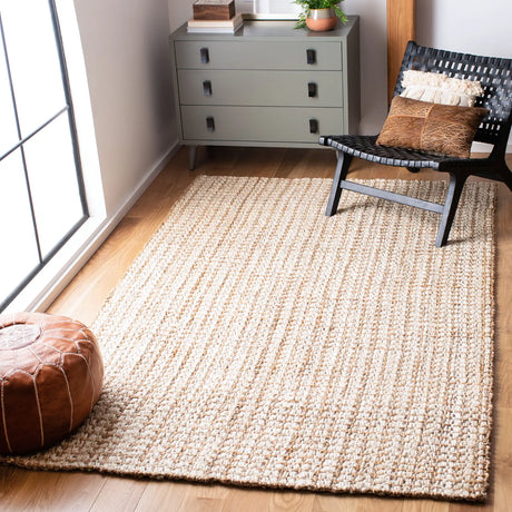 Safavieh Natural Fiber 4'-0" x 6'-0" Rug in Ivory / Light Brown