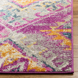 Safavieh Madison 4'-0" x 6'-0" Rug in Fuchsia / Blue
