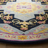 Safavieh Bellagio 5'-0" x 5'-0" Rug in Navy Blue / Multi