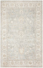 Safavieh Maharaja 4'-0" x 6'-0" Rug in Light Blue / Ivory