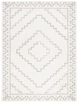 Safavieh Casablanca 10'-0" x 14'-0" Rug in Ivory / Grey