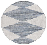 Safavieh Kilim 6'-0" x 6'-0" Rug in Ivory / Blue