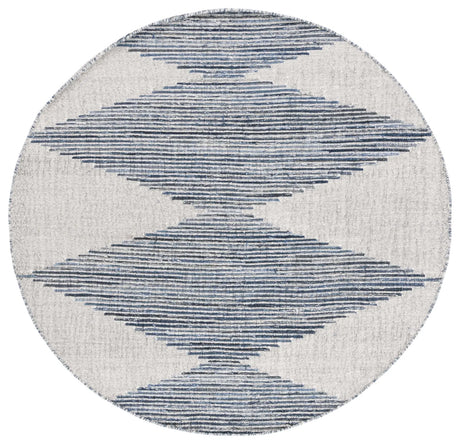 Safavieh Kilim 6'-0" x 6'-0" Rug in Ivory / Blue