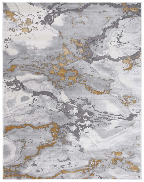 Safavieh Craft 10'-6" x 14'-0" Rug in Grey / Gold