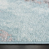 Safavieh Glacier 5'-3" x 5'-3" Rug in Pink / Blue