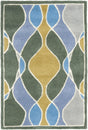 Safavieh Soho 2'-0" x 3'-0" Rug in Grey / Multi