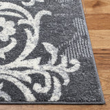 Safavieh Adirondack 4'-5" x 6'-5" Rug in Charcoal / Ivory
