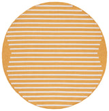 Safavieh Montauk 6'-0" x 6'-0" Rug in Gold / Ivory