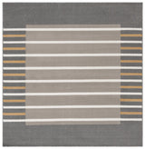 Safavieh Pyramid 6'-7" x 6'-7" Rug in Grey / Ivory Gold