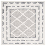 Safavieh Casablanca 6'-0" x 6'-0" Rug in Grey / Ivory