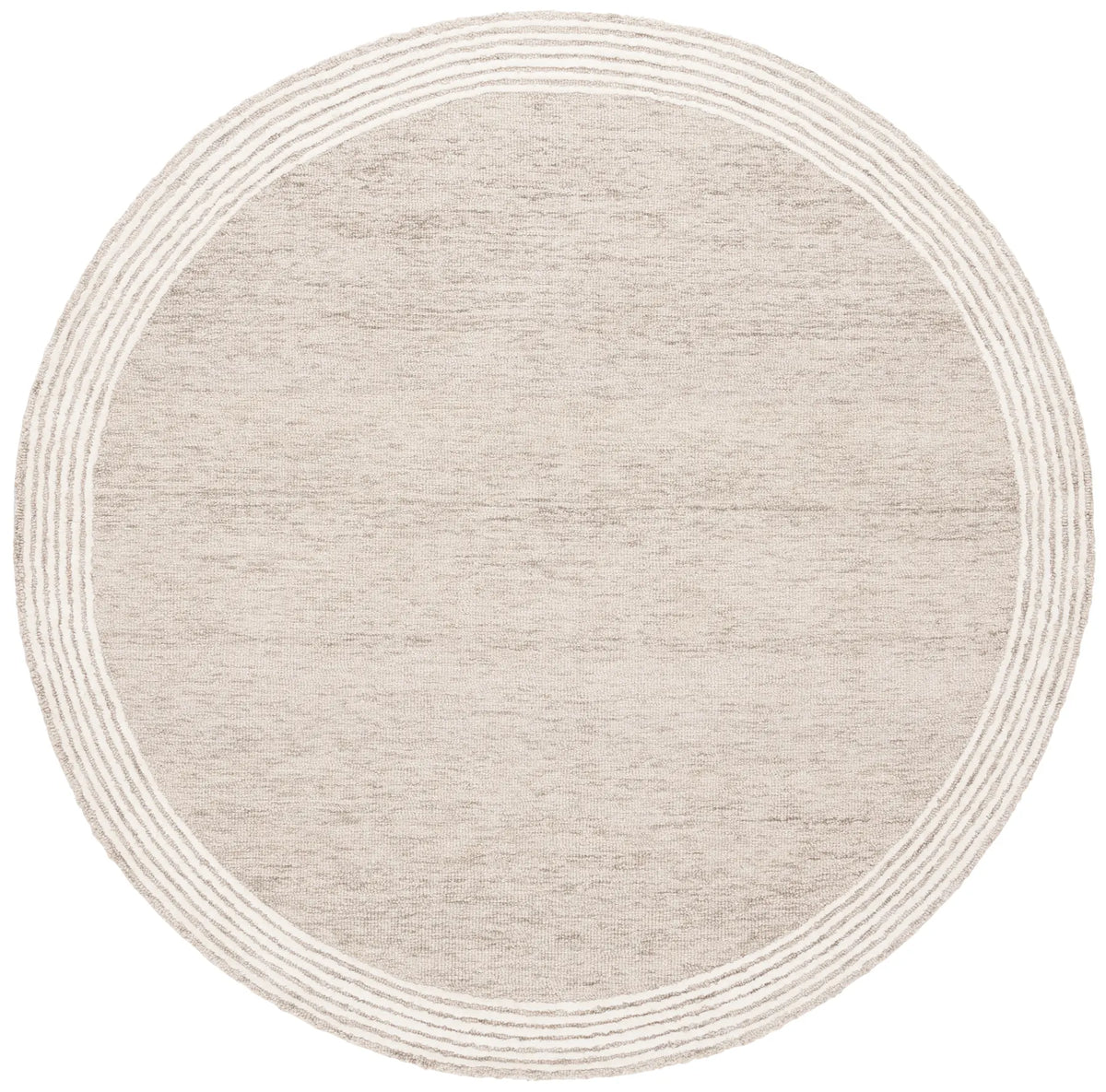 Safavieh Abstract 6'-0" x 6'-0" Rug in Beige / Ivory