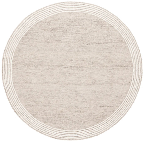 Safavieh Abstract 6'-0" x 6'-0" Rug in Beige / Ivory