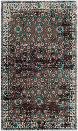 Safavieh Classic Vintage 3'-0" x 5'-0" Rug in Teal / Beige