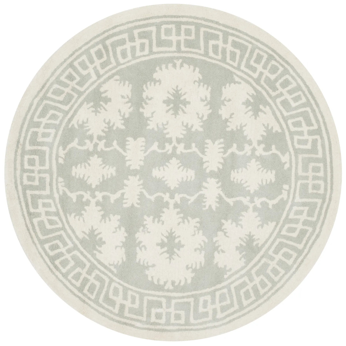 Safavieh Bella 5'-0" x 5'-0" Rug in Grey / Ivory