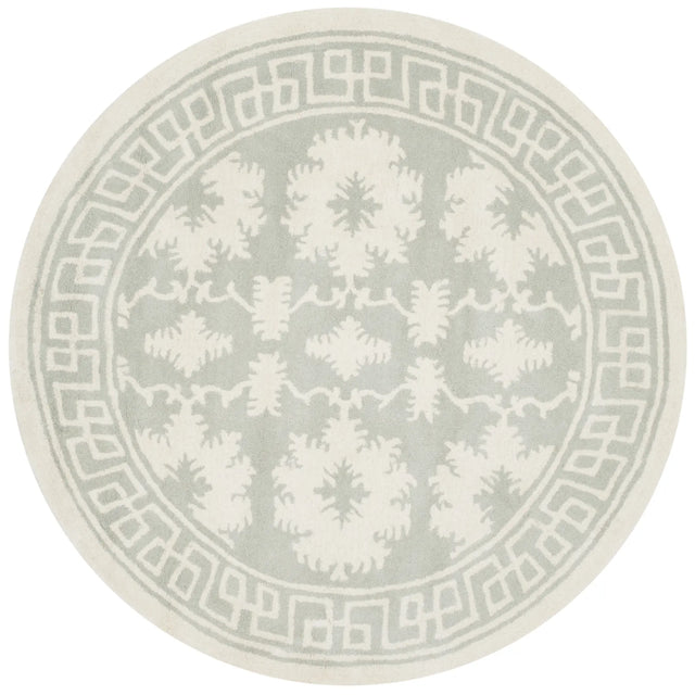 Safavieh Bella 5'-0" x 5'-0" Rug in Grey / Ivory
