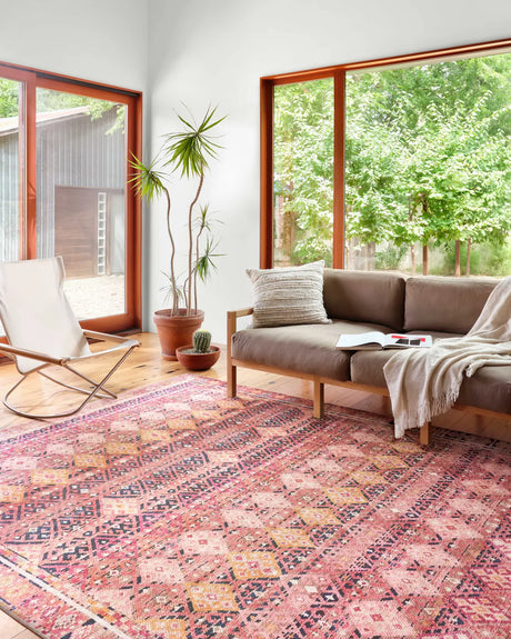 Loloi Layla Lay-15 Magenta/Multi Rugs - room scene 1