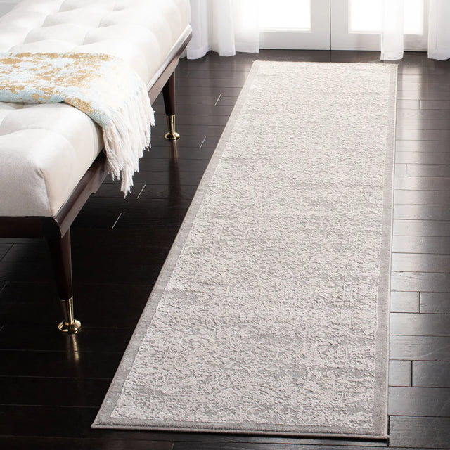 Safavieh Princeton 2'-0" x 10'-0" Rug in Grey / Beige