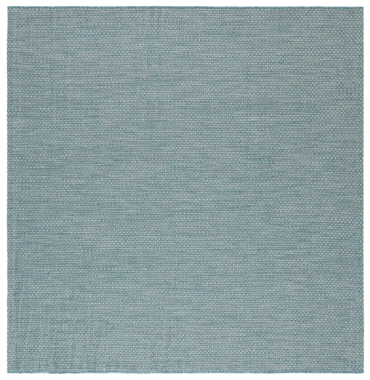 Safavieh Courtyard 6'-7" x 6'-7" Rug in Aqua / Grey