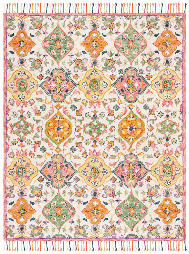 Safavieh Blossom 10'-0" x 14'-0" Rug in Ivory / Multi