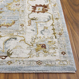 Safavieh Hamilton 4'-0" x 6'-0" Rug in Blue / Gold