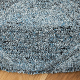 Safavieh Abstract 6'-0" x 6'-0" Rug in Blue / Black