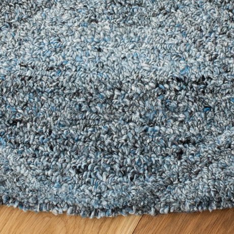 Safavieh Abstract 6'-0" x 6'-0" Rug in Blue / Black