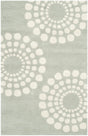 Safavieh Soho 2'-6" x 4'-0" Rug in Grey / Ivory