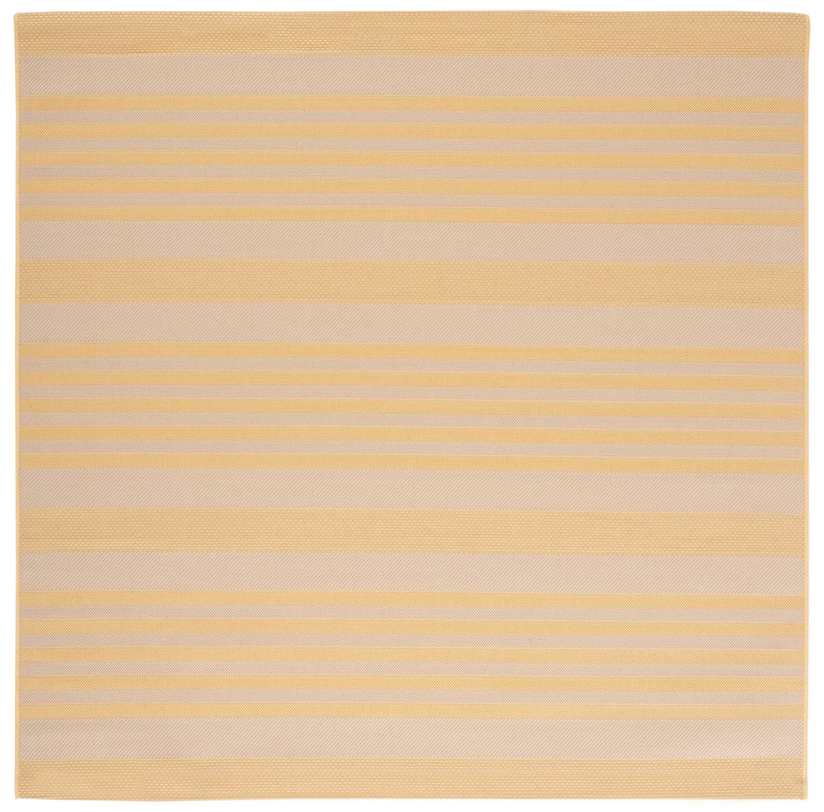 Safavieh Courtyard 6'-7" x 6'-7" Rug in Gold / Beige